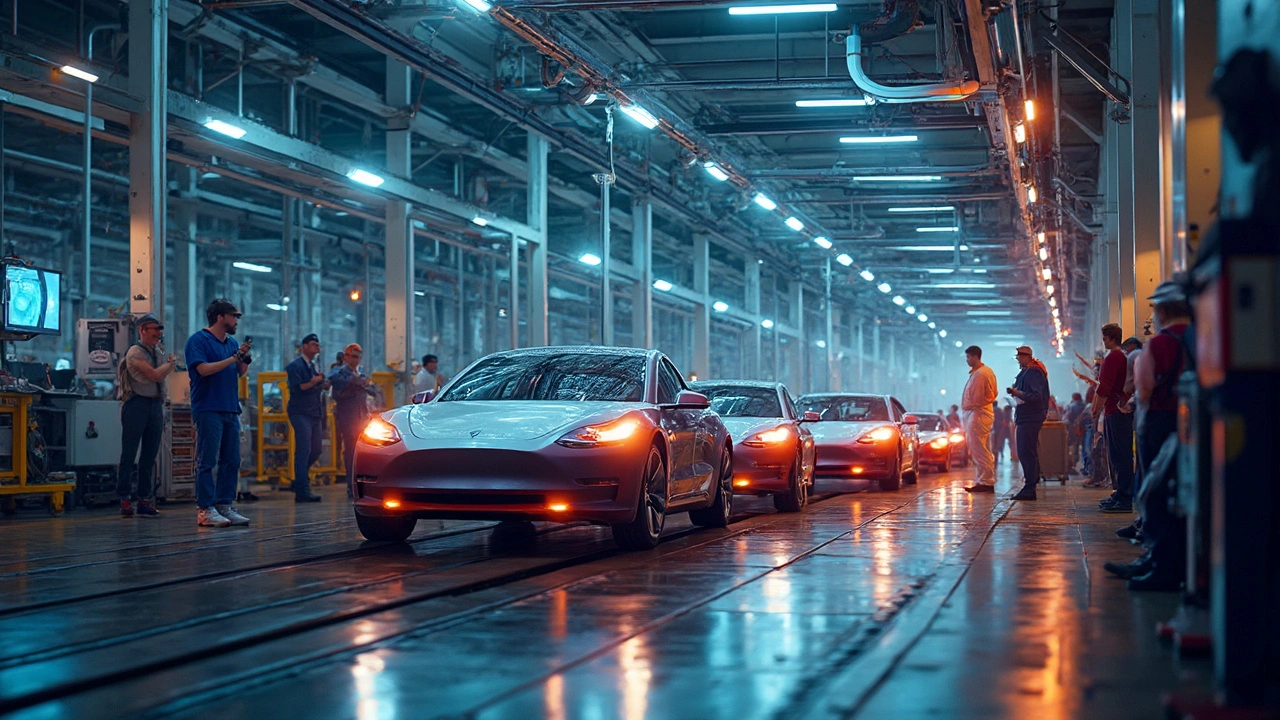 Automobile Manufacturing Trends: Electric Cars, Automation, and Global Shifts