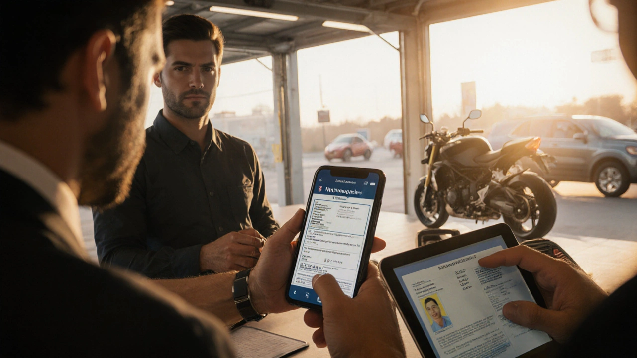 Motorcycle Insurance Binding at Purchase: Proof and Timing