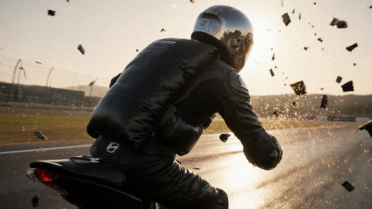 Motorcycle Racing Safety Gear Advances: Airbags and Helmets