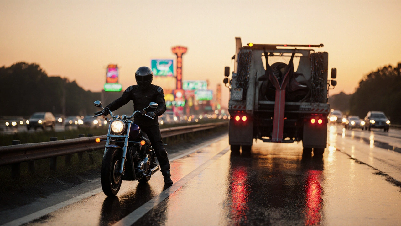 Roadside Assistance for Motorcycles: Towing, Flat Tires, and Fuel Delivery
