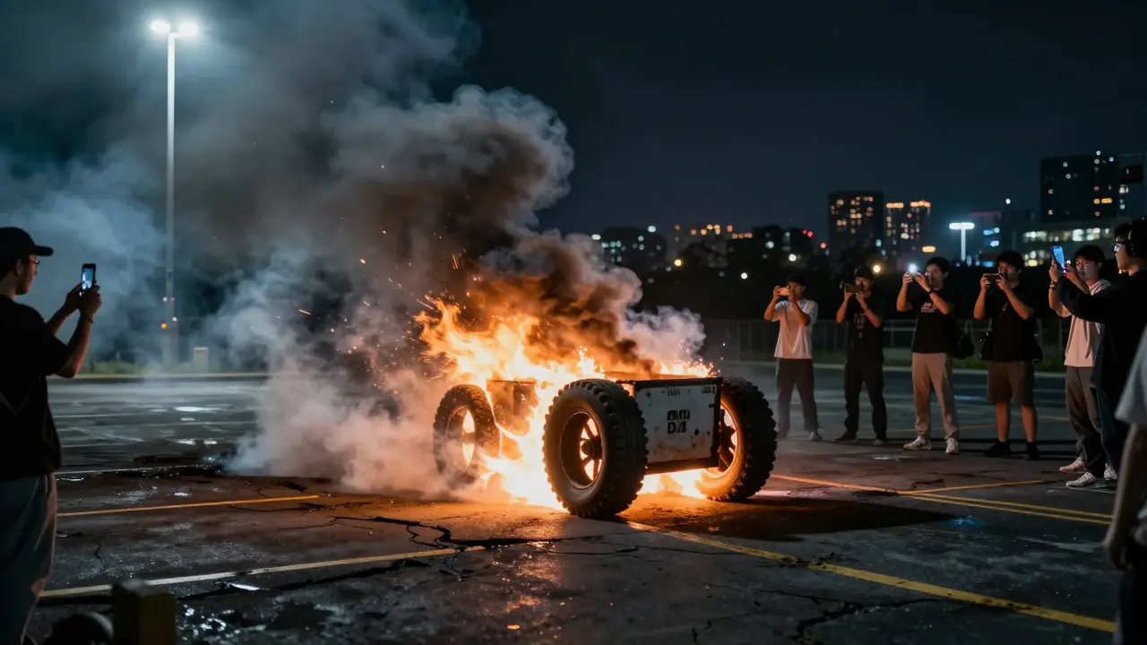 Burnout Boxes and Stunt Areas: Safety and Legal Issues You Can't Ignore