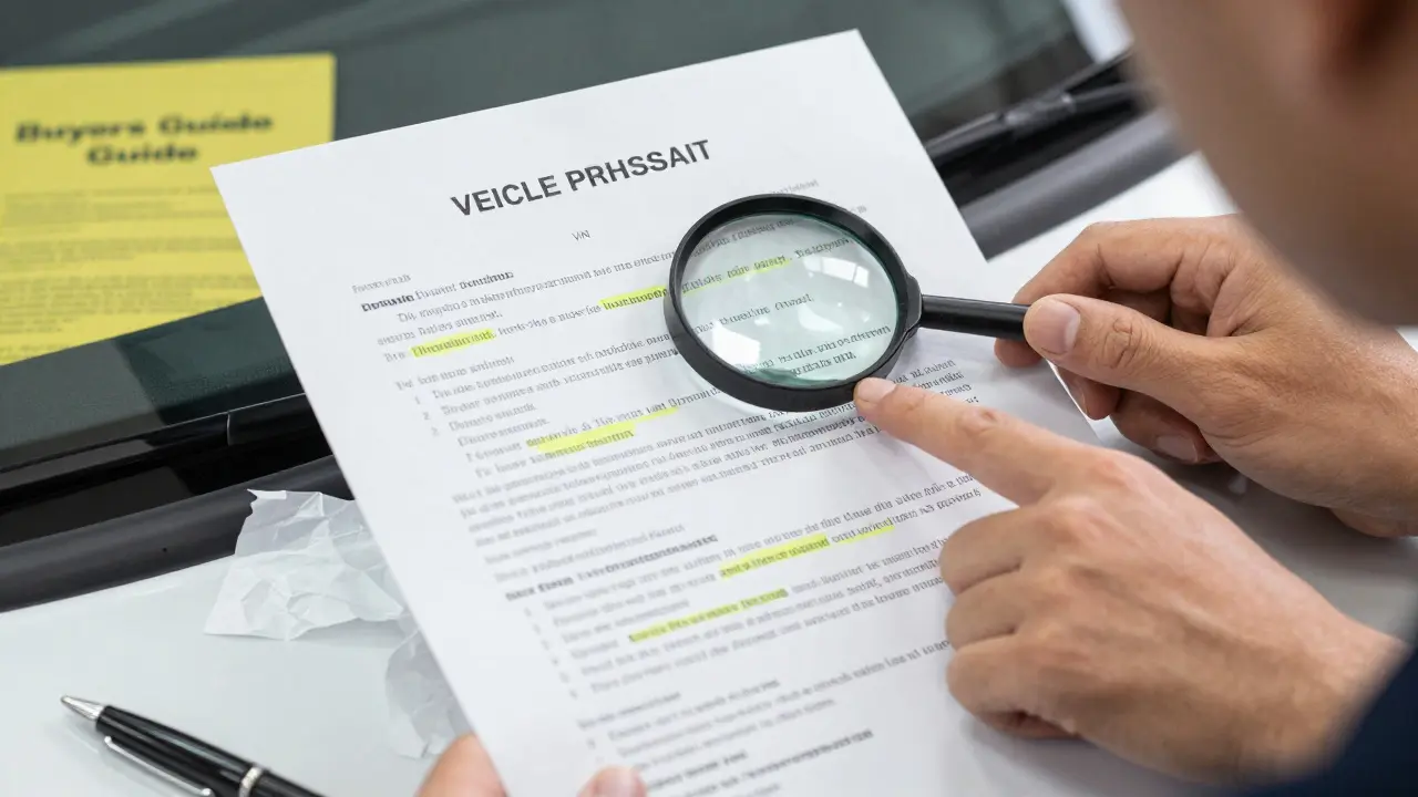 Documenting the Deal: Contracts, Warranties, and Protection When Buying a Car