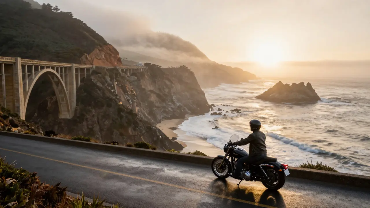 Pacific Coast Highway Motorcycle Adventure: Best Scenic Stops and Coastal Riding Tips