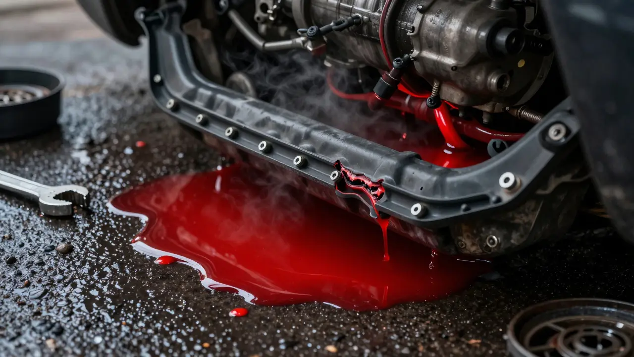 Transmission Fluid Leaks: Pan Gaskets, Seals, and Cooler Lines